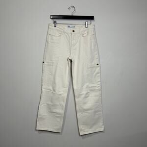 Zara Cargo Straight Leg Jeans - Size 4